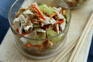 Vietnamese chicken salad. Photo: Jennifer Soo