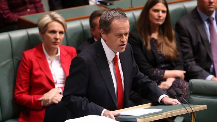 "If the Coalition doesn't want to sell the budget, we'll sell it": Bill Shorten. Photo: Andrew Meares