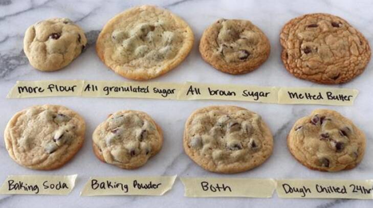Which ingredients make the best cookies? Science knows. Photo: handletheheat.com