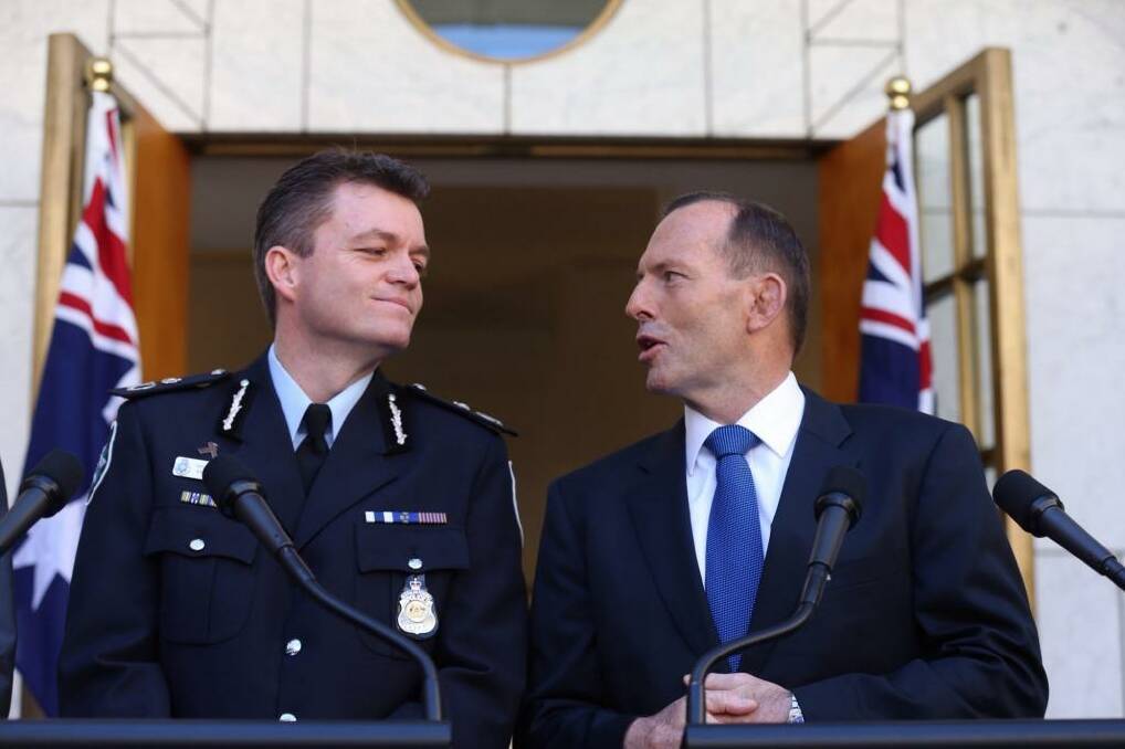 Andrew Colvin will be recommended as the new AFP Commissioner, Prime Minister Tony Abbott announced on Wednesday. Photo: Andrew Meares