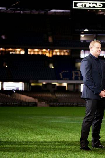 Michael Voss and Ryan Fitzgerald, hosts of The Recruit. Photo: Foxtel