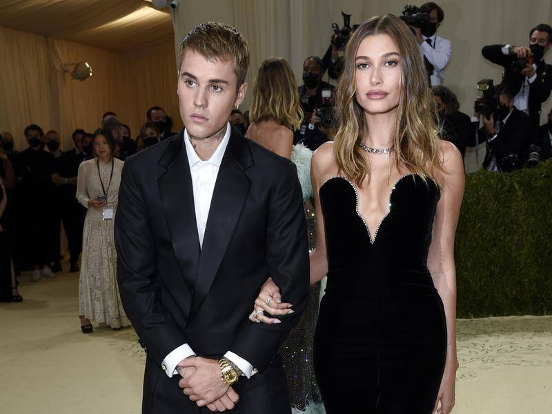 Justin Bieber and Hailey Bieber are expecting a baby, the couple announced on their Instagram pages. (AP PHOTO)