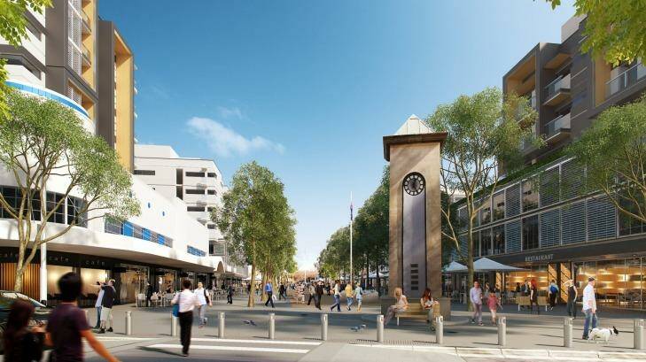 Campsie in the near future, according to NSW Planning. Photo: Department of Planning and Environment