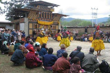 Bhutan Black Crane Festival tour.