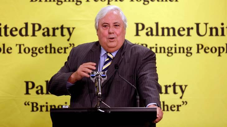Defiant: Clive Palmer wants the carbon tax declared unconstitutional. Photo: Eddie Jim