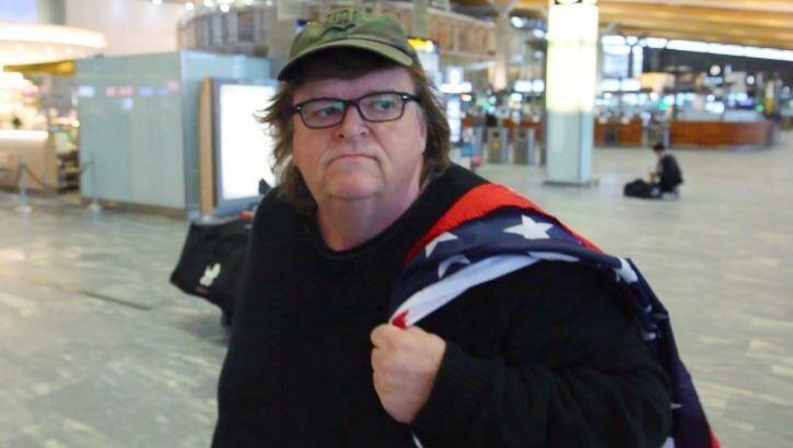 Michael Moore in his documentary Where To Invade Next. Photo: Supplied
