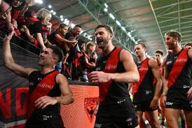Essendon's impressive start to the season has been reflected in the latest AFL fixtures. (James Ross/AAP PHOTOS)