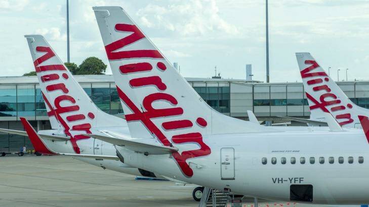 Virgin Australia has cancelled all flights between Bali and Australia on Friday. Photo: Glenn Hunt