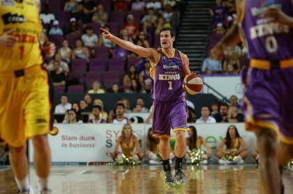 Calling the shots ... Sydney Kings guard Ben Magden Photo: Wolter Peeters