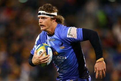 Badger boy ... Nick Cummins playing for the Western Force.