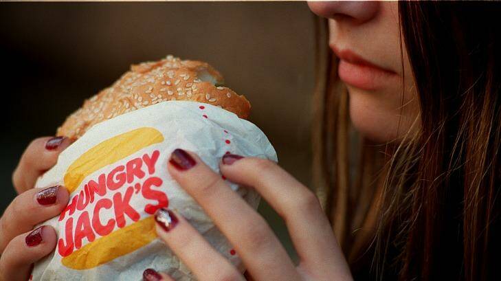 Hungry Jack's breached a children's food advertising code the highest number of times in 2014. Photo: Wayne Taylor