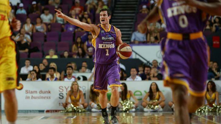 Calling the shots ... Sydney Kings guard Ben Magden Photo: Wolter Peeters