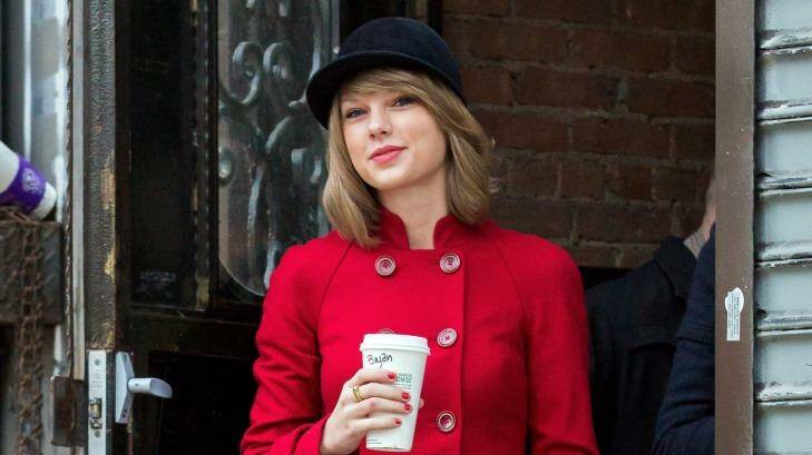 Taylor Swift in New York on January 17, 2015.