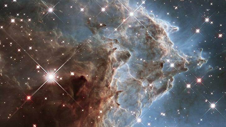 The James Webb Space Telescope will be used to study this collection of carved knots of gas and dust in a small portion of the Monkey Head Nebula.
 Photo: Space Telescope Science Institute Office of Public Outreach