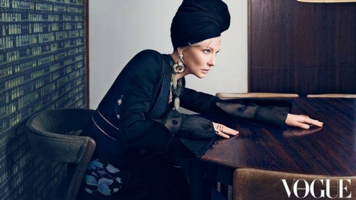 Cate Blanchett features in the latest issue of Vogue Australia. Photo: Vogue Australia/Emma Summerton