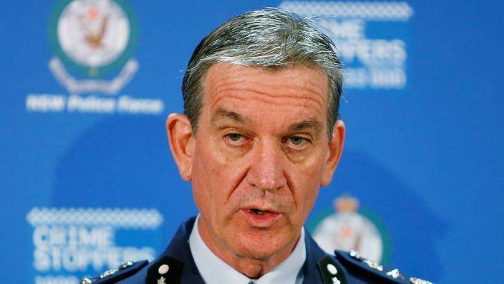 NSW Police Commissioner Andrew Scipione was investigated over allegations he leaked details of a bugging operation, but was cleared within 24 hours to facilitate a plan to promote him. Photo: Daniel Munoz