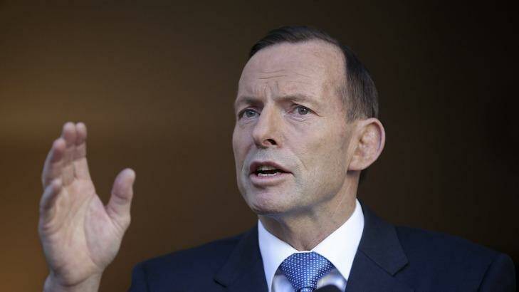 'Nothing like' 2003: Prime Minister Tony Abbott says the involvement in Iraq is different to Australia's intervention a decade ago. Photo: Alex Ellinghausen