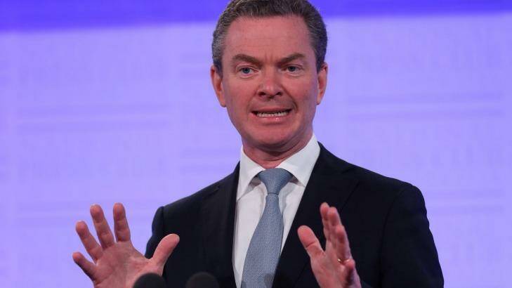 Education Minister Christopher Pyne. Photo: Andrew Meares