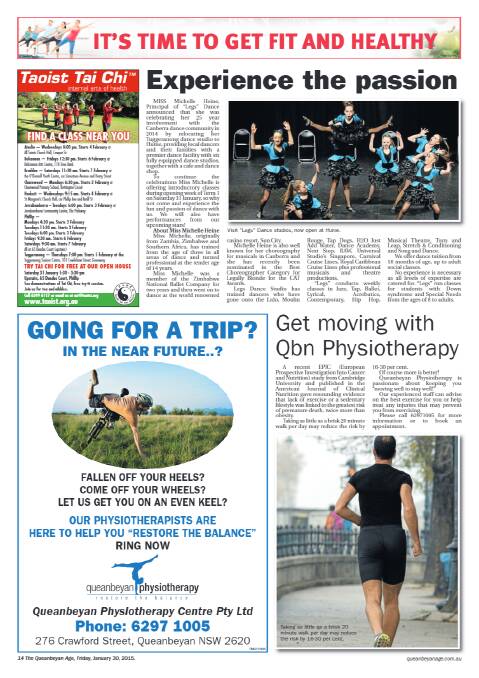 Time to get Fit and Healthy Queanbeyan l FEATURE