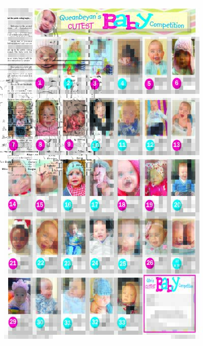 Queanbeyan's Cutest Baby Competition