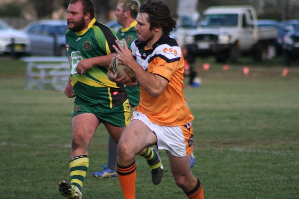 Bungendore Tigers' player Steve Death during the season. Photo: Bungendore Tigers.