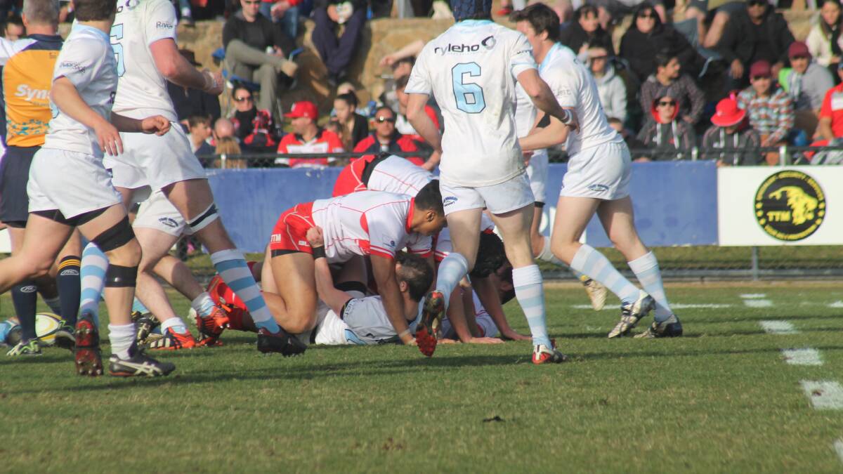 Highlights from the John I Dent Cup grand final between the Queanbeyan Whites and the Tuggeranong Vikings at Viking Park, Saturday, August 9.