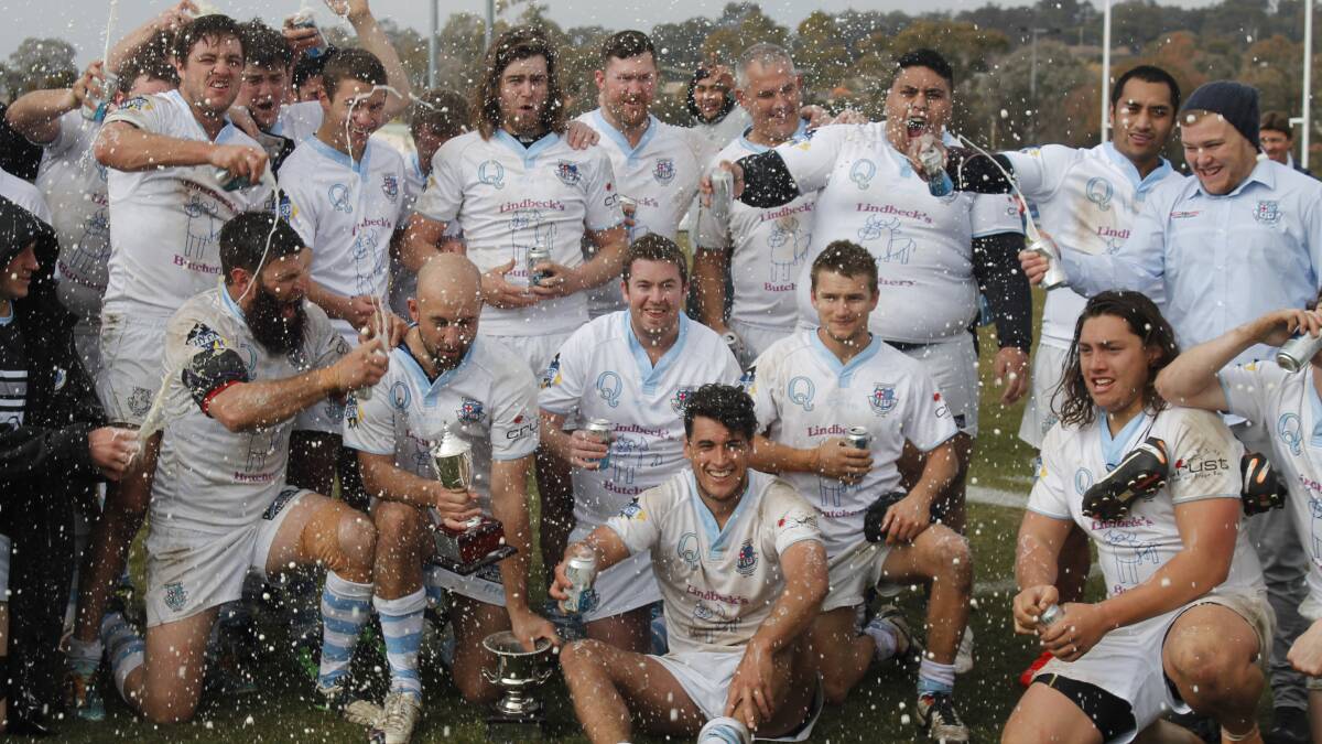 Highlights from the Queanbeyan Whites fourth grade premiership, won 37-22 over the Tuggeranong Vikings at Viking Park on Saturday.