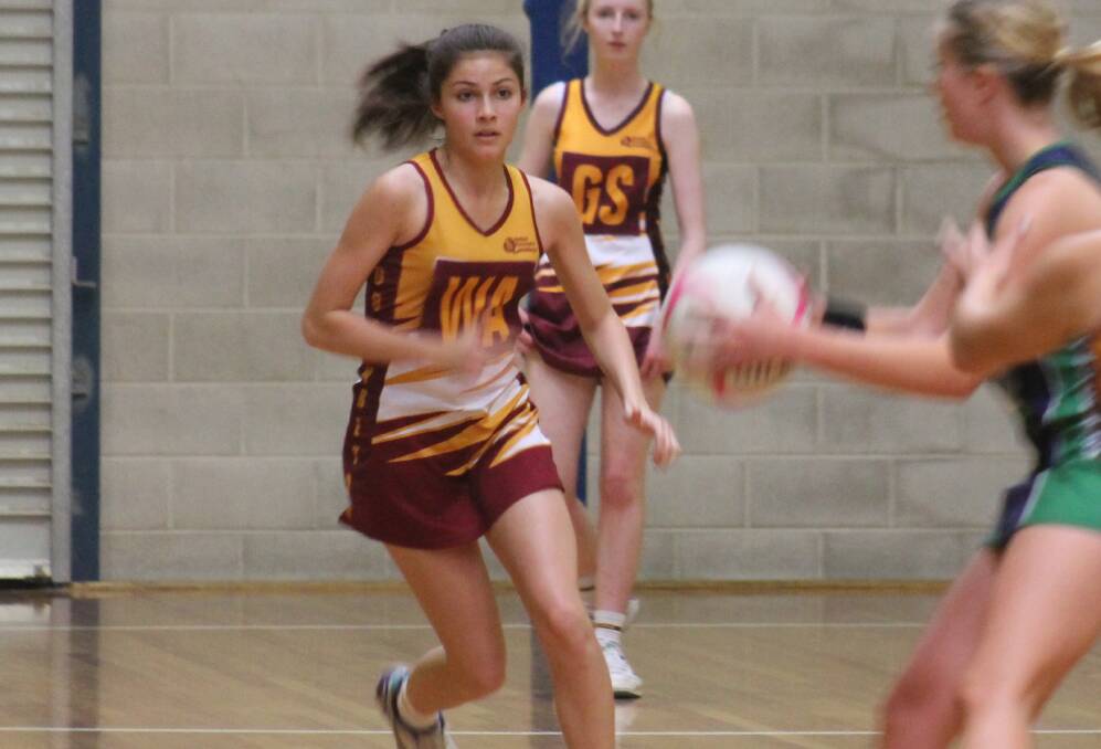 Queanbeyan Netball division four faces Tuggeranong in the ACT State League last Sunday. Photo: Joshua Matic.