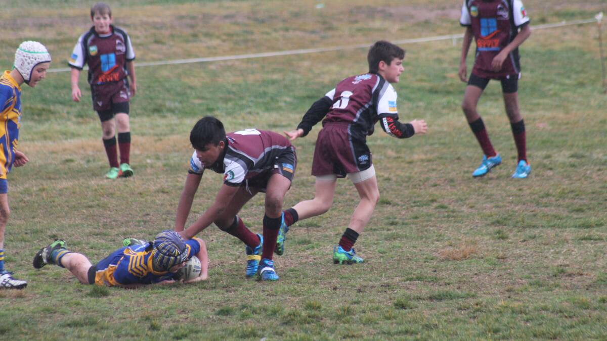 Highlights from the Queanbeyan Kangaroos under 12s match against the Woden-Weston Rams at Freebody Oval on Sunday, August 17.