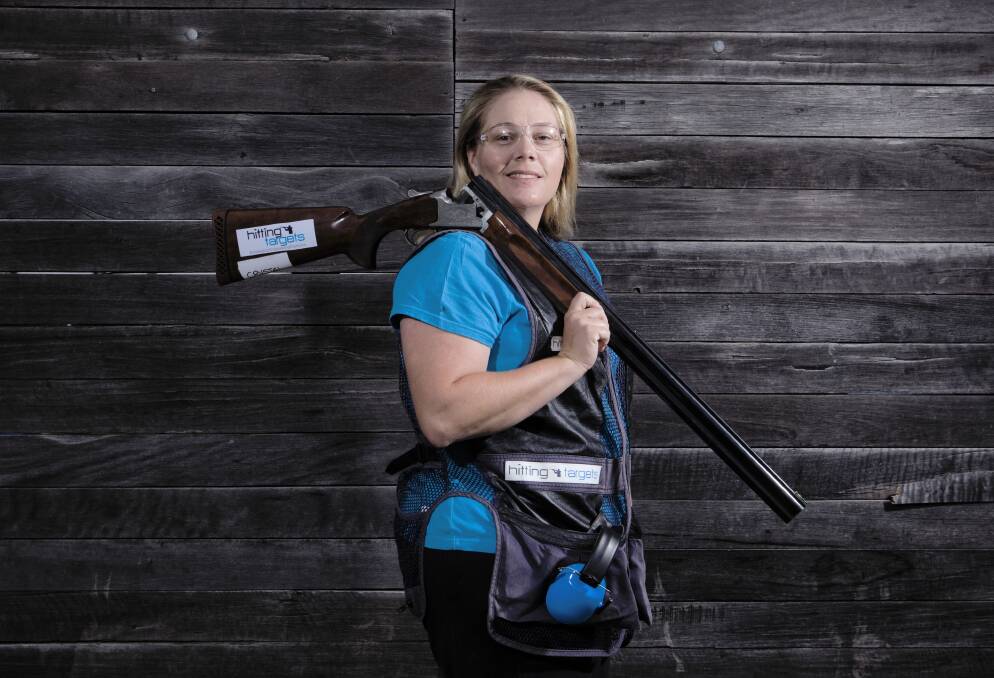 Queanbeyan Olympic gold medalist shooter Suzy Balogh is now employed as head coach of the Australian Clay Target Association. Photo: The Liverpool Champion.