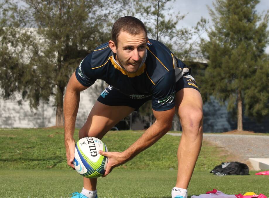 Queanbeyan Whites contracted player Nic White will play scrumhalf for the Wallabies in the first test against France on Saturday. Photo: Joshua Matic.