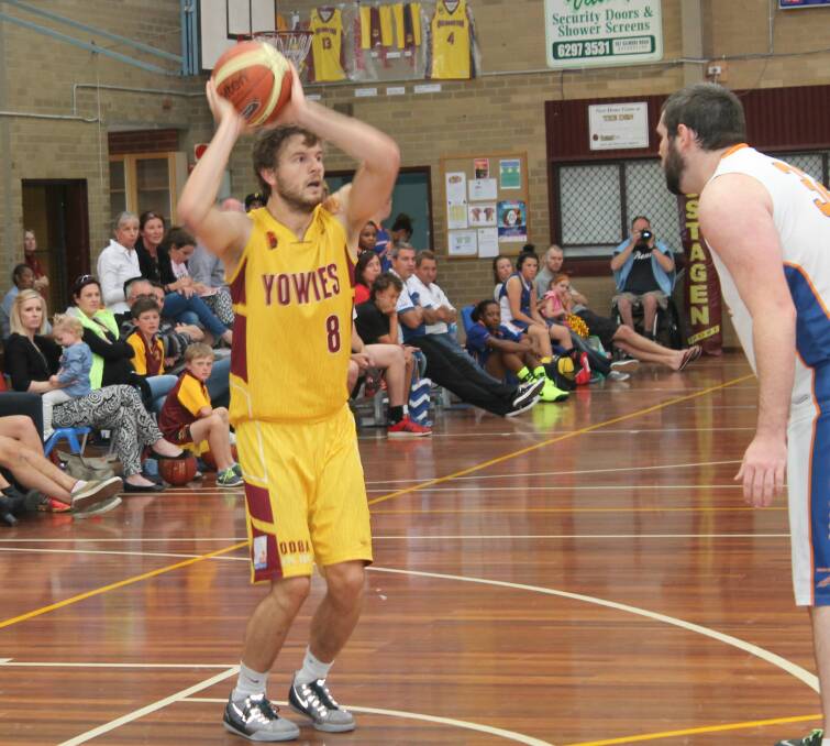 Matt Ball brought it to the Heat in the Yowies 18-point loss on Saturday. Photo: Steph Konatar.