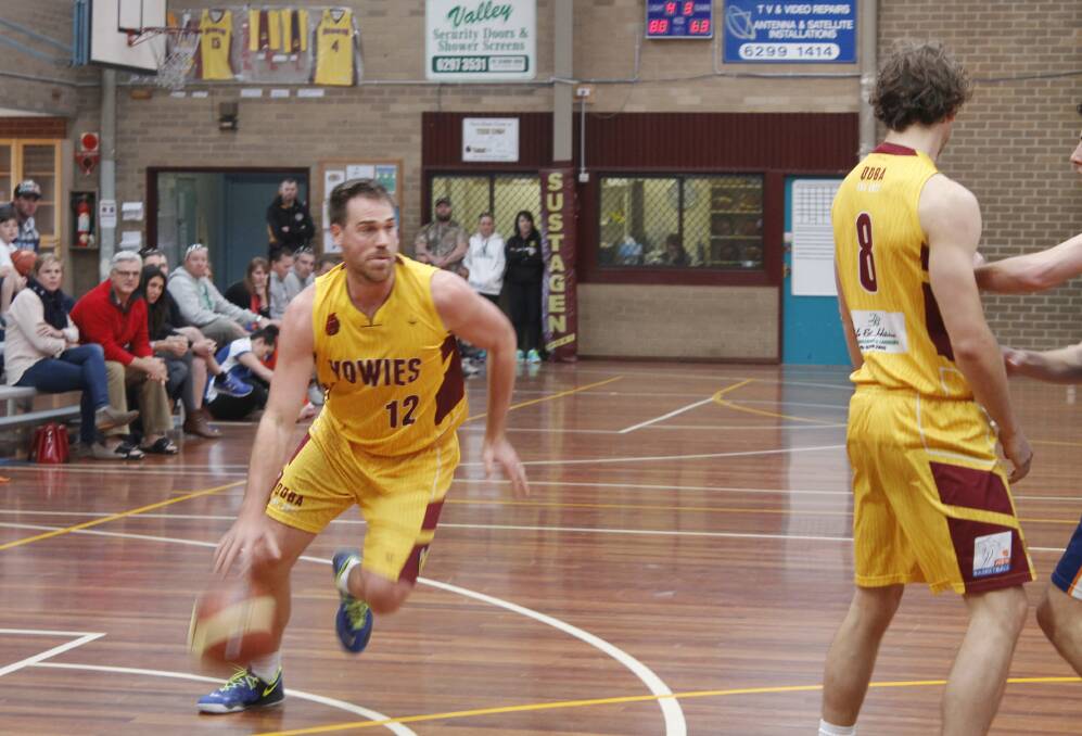 Jono Miller was the standout for the Yowies in their 14-point win over the Heat. Photo: Steph Konatar.