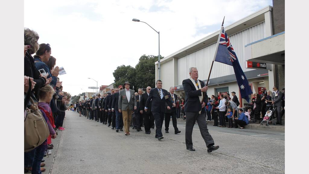ANZAC Day in Queanbeyan, 2014