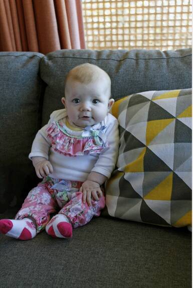 Qbn's Cutest Baby comp winner, Ivy Shoard.