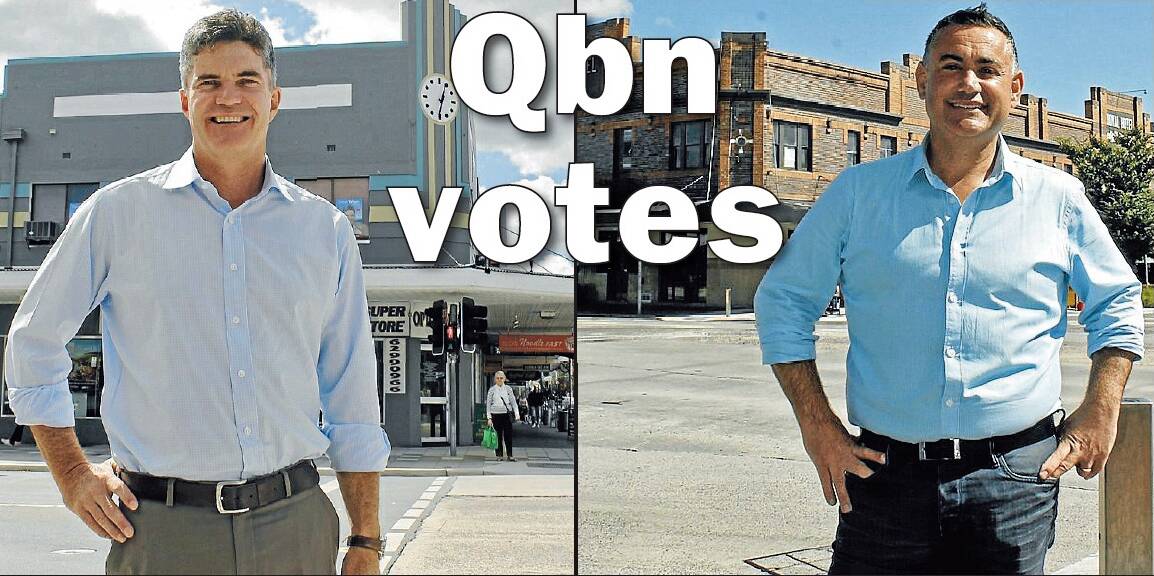 MAKE OR BREAK: Labor candidate Steve Whan (left) and current Nationals' Member for Monaro, John Barilaro are ready to face their fate at the polling booths tomorrow.