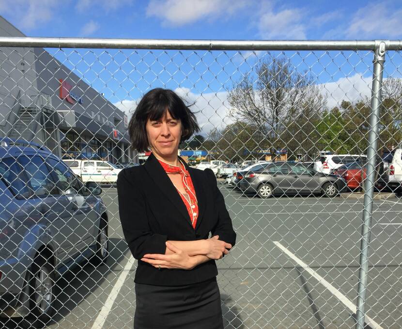 Councillor Judith Burfoot is supportive of installing a gate to allow residents access through the Riverside North car park. Photo: Supplied.
