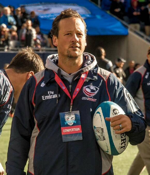 Nathan Osborne's move from Queanbeyan to the USA has seen him land a coaching role with their national team, The Eagles. Photo: Supplied.