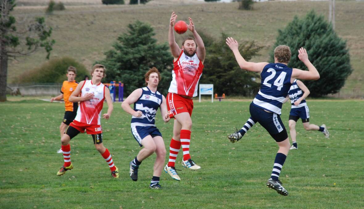 Adam Wilson has developed into a strong forward in his 100 games with the Swans. Photo: Cooma Monaro Express.