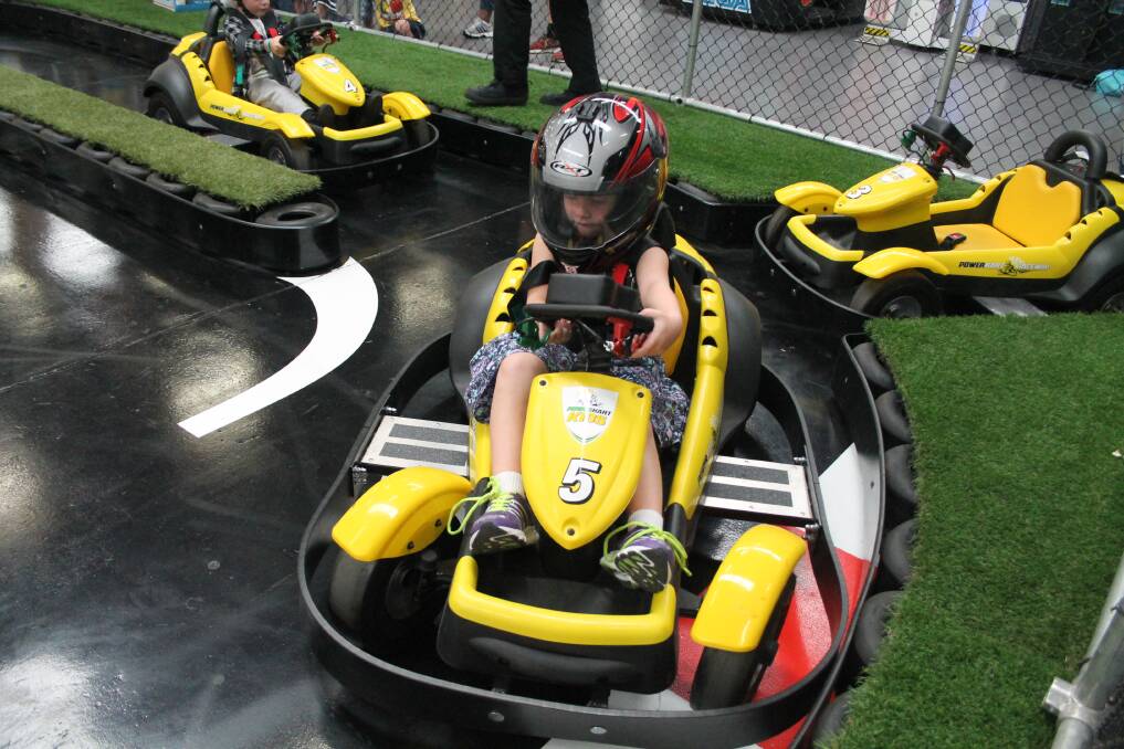 On Wednesday, April 13, the YMCA of Queanbeyan Holiday Program popped into Fyshwick's Power Kart Raceway where the next generation of Mark Webbers learnt to shift gears, burn rubber and have a ton of fun. Photos: Gemma Varcoe. 