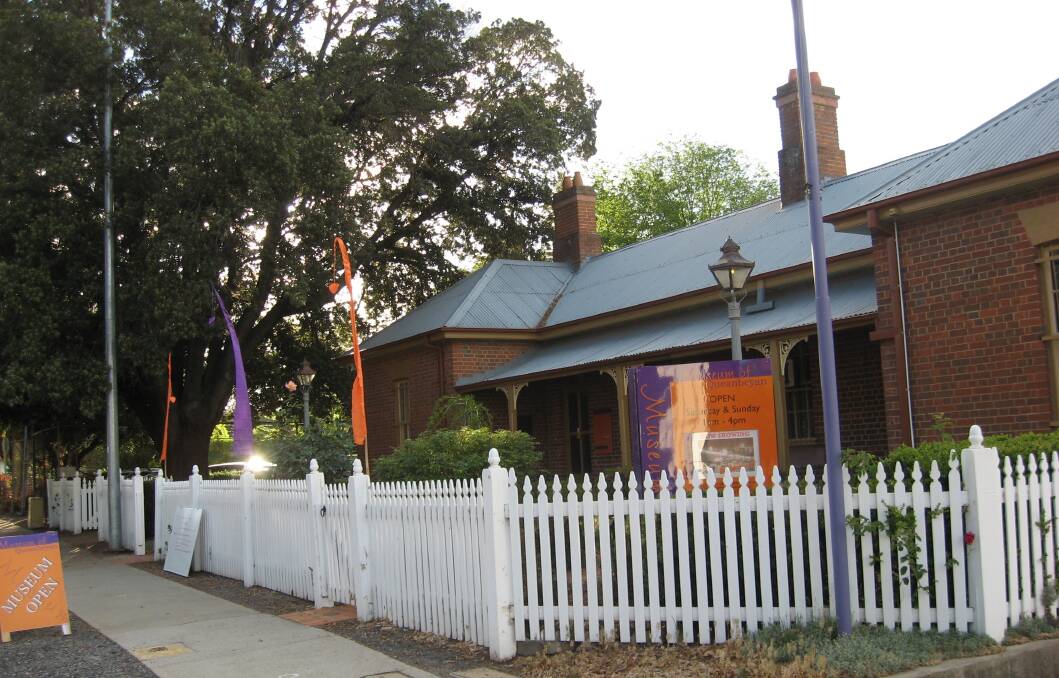 The old police sergeant's residence, now the Queanbeyan Museum. Photo: Supplied. 
