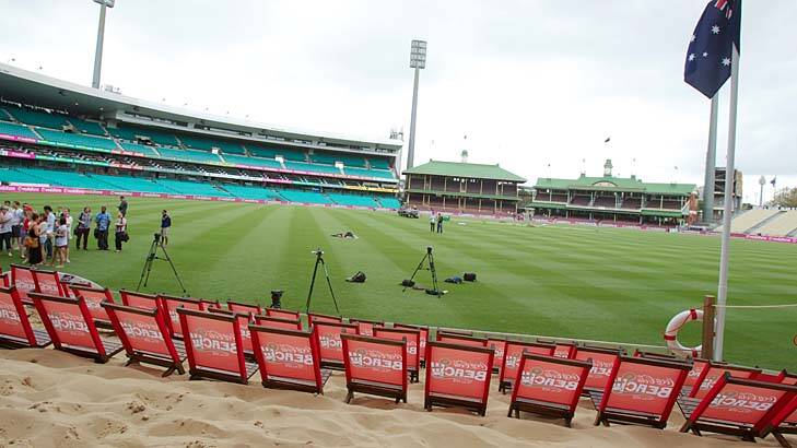 Beach cricket will take on a whole new meaning at the SCG Test.