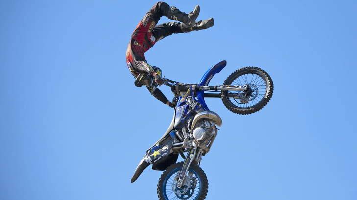 Jackson Strong, who made a name for himself in the motocross arena, was hurt in a fireworks mishap on New Year's Eve.