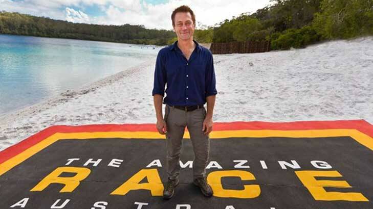 Not enough drama ... Grant Bowler hosts The Amazing Race Australia