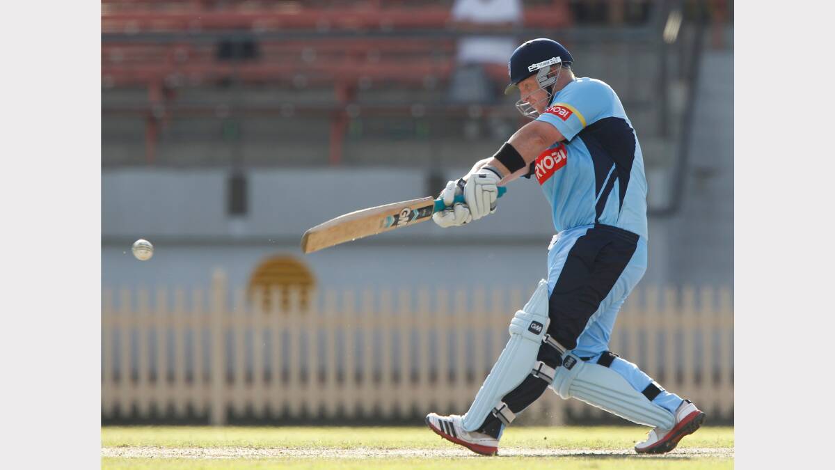 NSW Blues batsman Daniel Smith. Quentin Jones, QCJ 