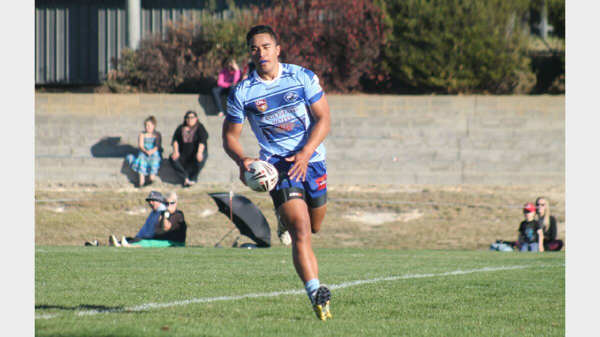 Queanbeyan Kangaroos 38 def West Belconnen 16 at Freebody Oval on Saturday. Photos: Andrew Johnston, Queanbeyan Age