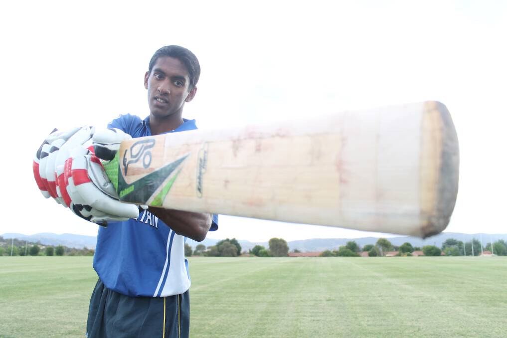 Queanbeyan batsman Lakshmn Shivakumar says the club has moved on from its embarrassing outright defeat against Tuggeranong in the opening round. Photo: Andrew Johnston