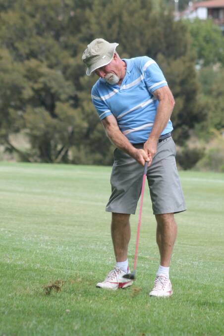 Players in action during Tuesday's Queanbeyan Pro Am. 