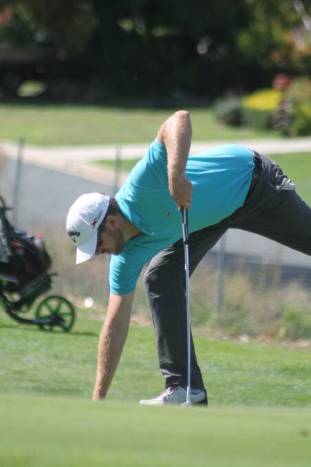 Players in action during Tuesday's Queanbeyan Pro Am.