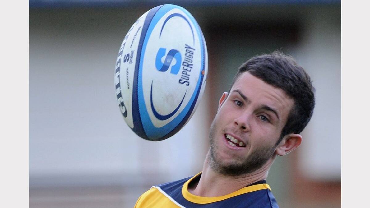 Robbie Coleman plays fullback for the ACT Brumbies and is a Queanbeyan Whites junior. 